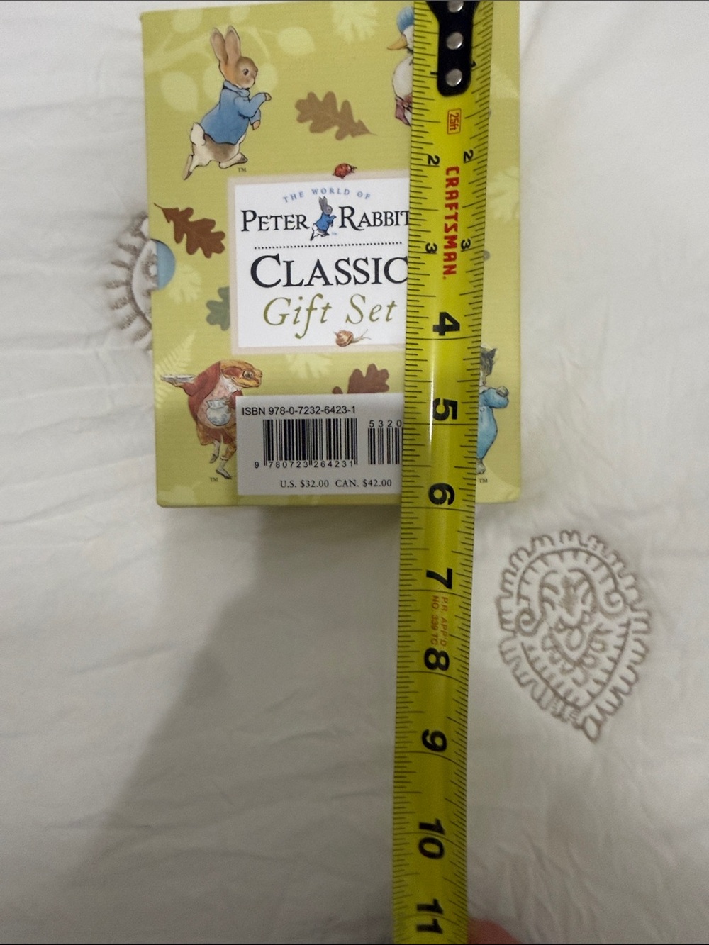 Peter Rabbit Classic Gift Set - Yellow Green Design - Picture 4 of 4